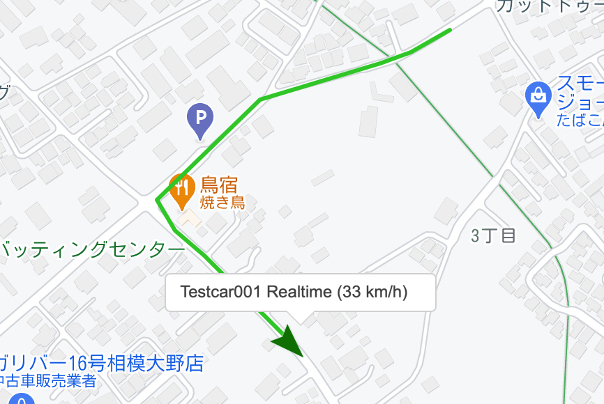 走行ルート画像